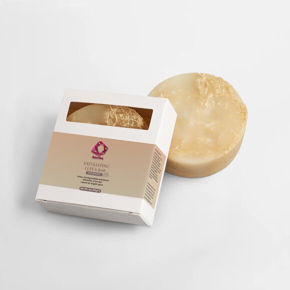 AavYos Exfoliating Luffa Bar - Picture 2 of 5